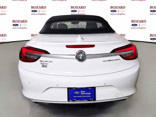 2018 Summit White Buick Cascada Premium FWD Convertible