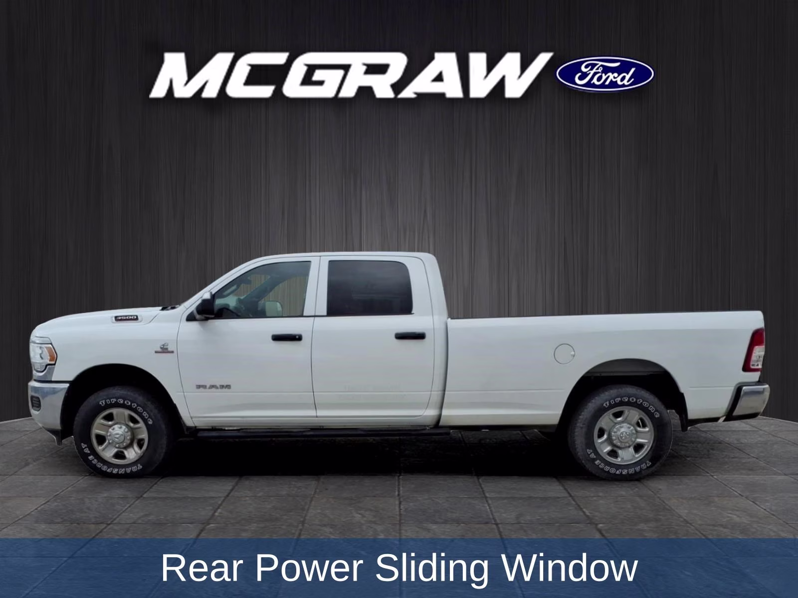 2022 Bright White Clearcoat Ram 3500 Tradesman 4X4 Truck