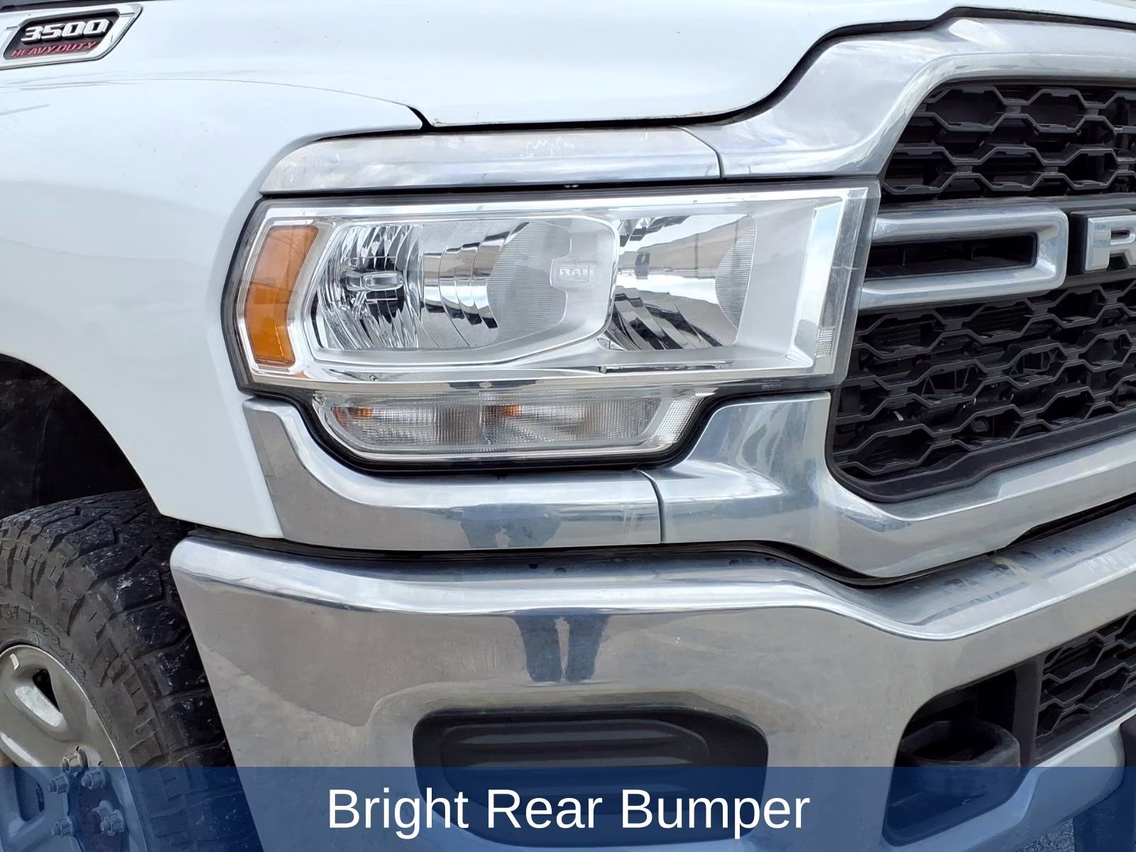 2022 Bright White Clearcoat Ram 3500 Tradesman 4X4 Truck