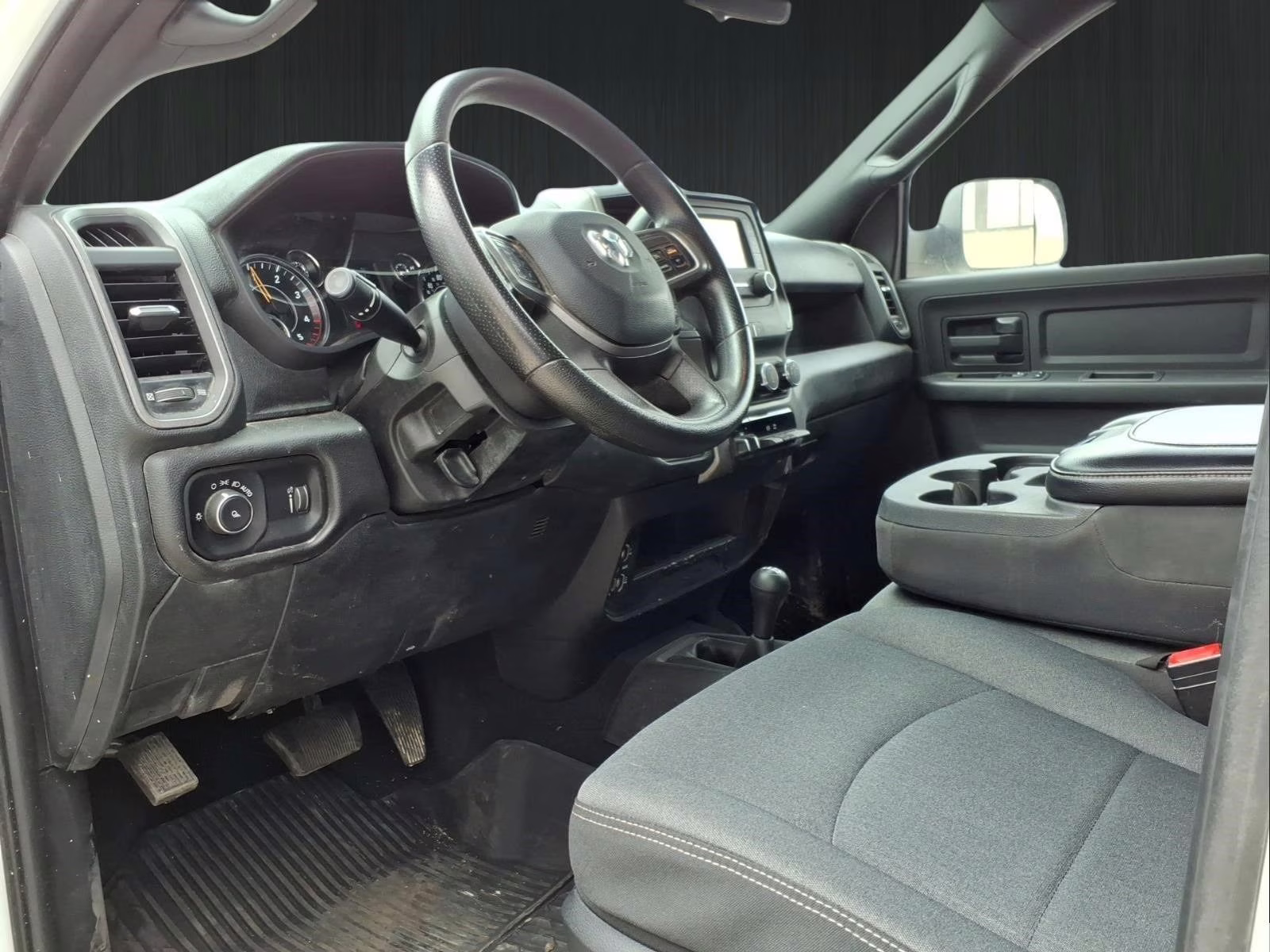 2022 Bright White Clearcoat Ram 3500 Tradesman 4X4 Truck