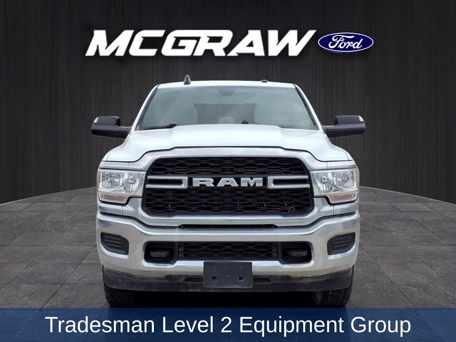 2022 Bright White Clearcoat Ram 3500 Tradesman 4X4 Truck