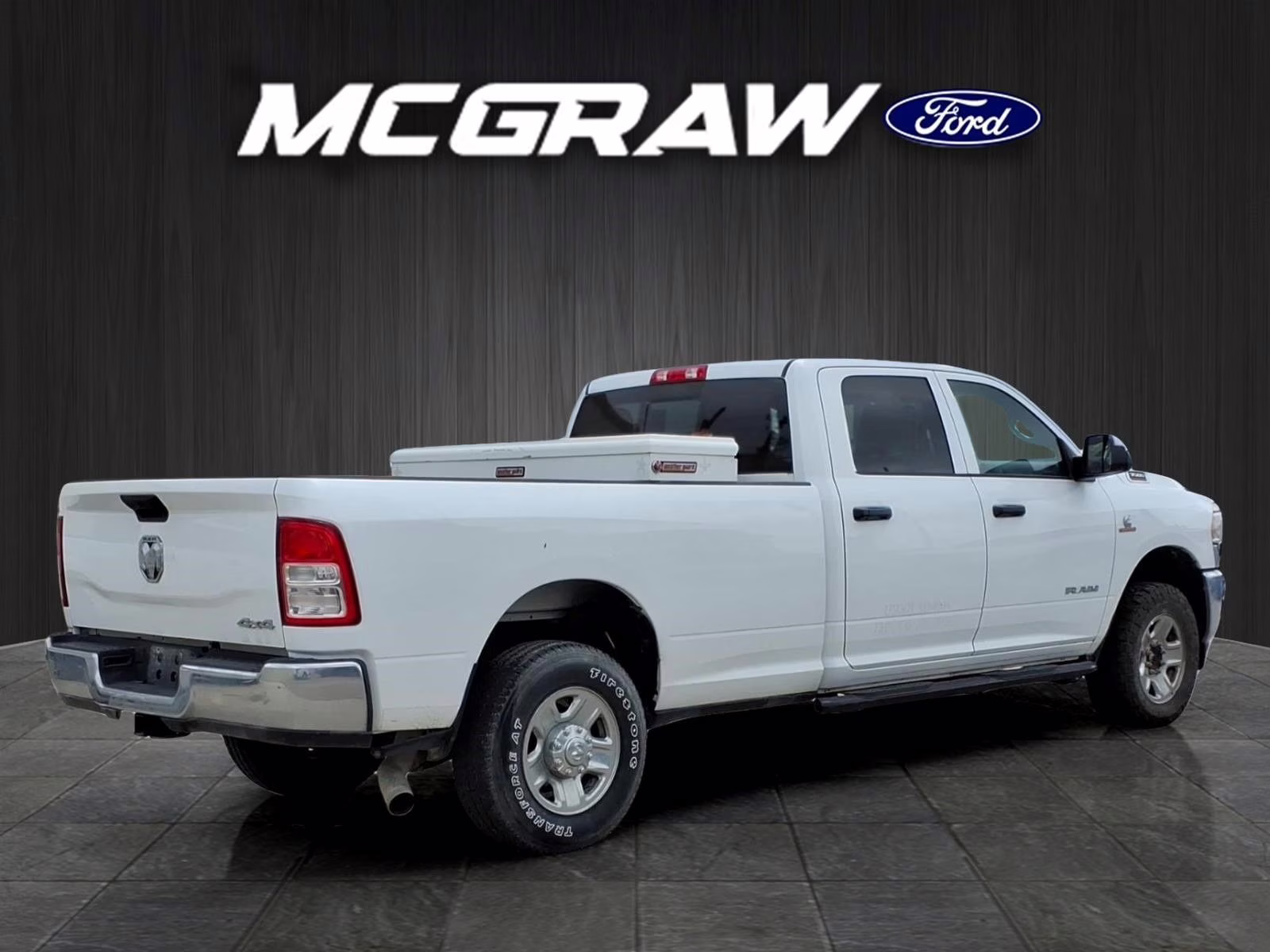 2022 Bright White Clearcoat Ram 3500 Tradesman 4X4 Truck