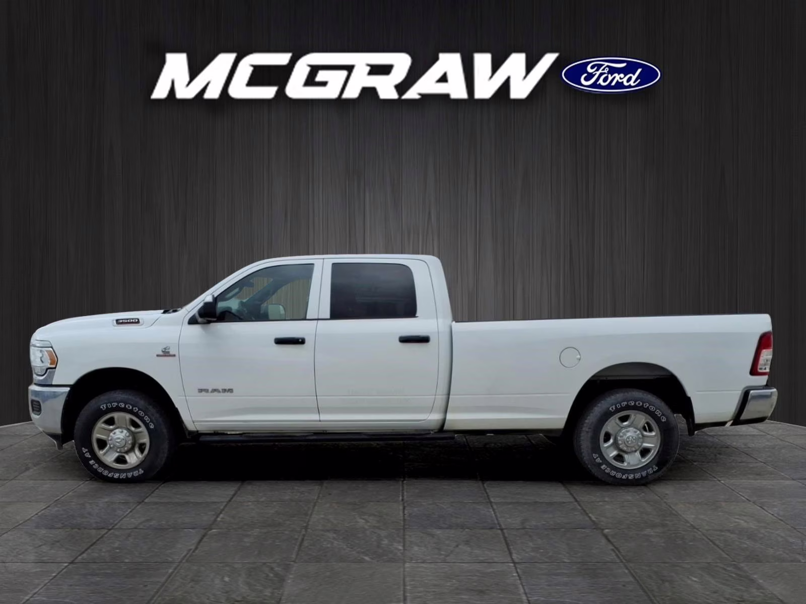 2022 Bright White Clearcoat Ram 3500 Tradesman 4X4 Truck