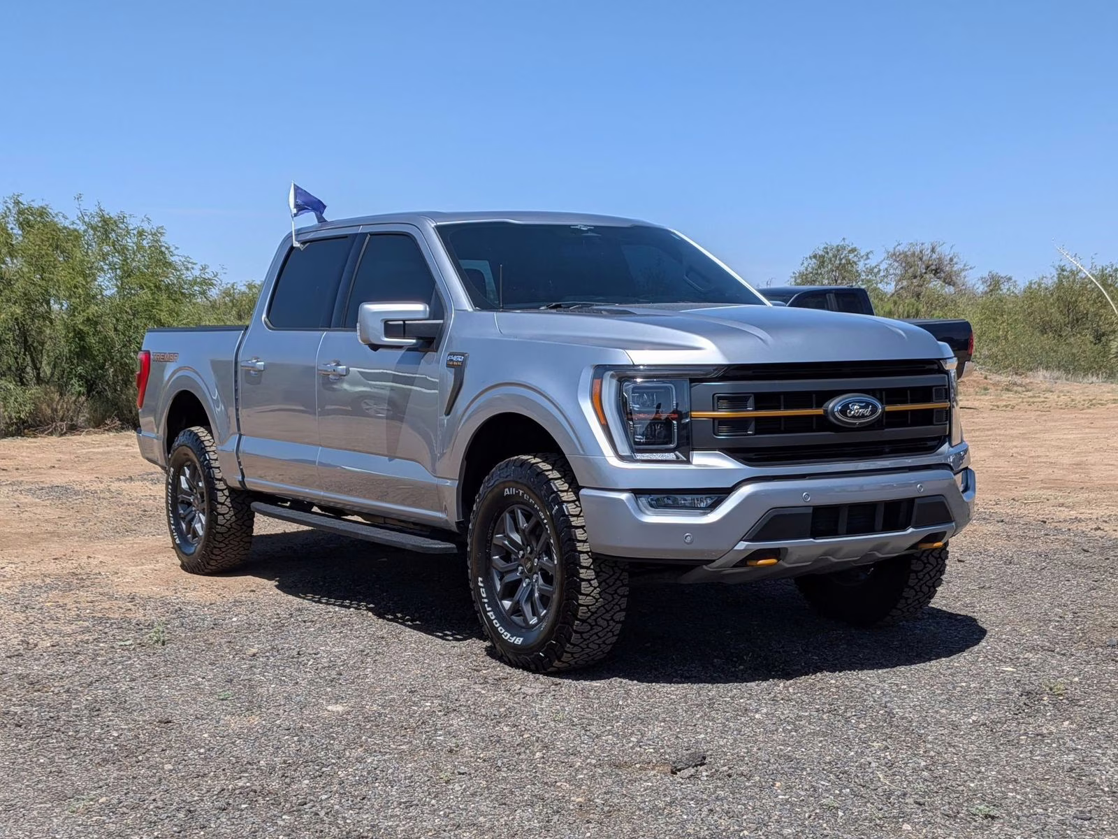 2023 Silver Metallic Ford F-150 Tremor 4X4 Truck