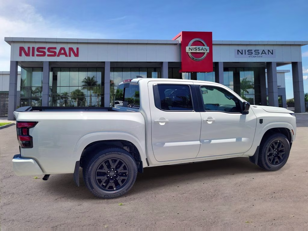 2026 Glacier White Nissan Frontier SV RWD Truck