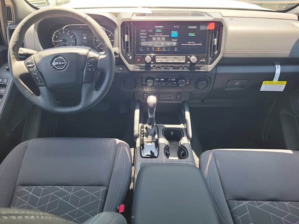 2026 Glacier White Nissan Frontier SV RWD Truck