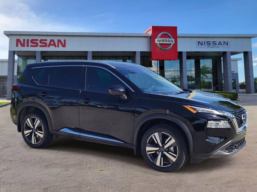 2023 Super Black Nissan Rogue SL FWD SUV