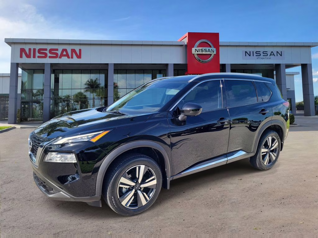 2023 Super Black Nissan Rogue SL FWD SUV