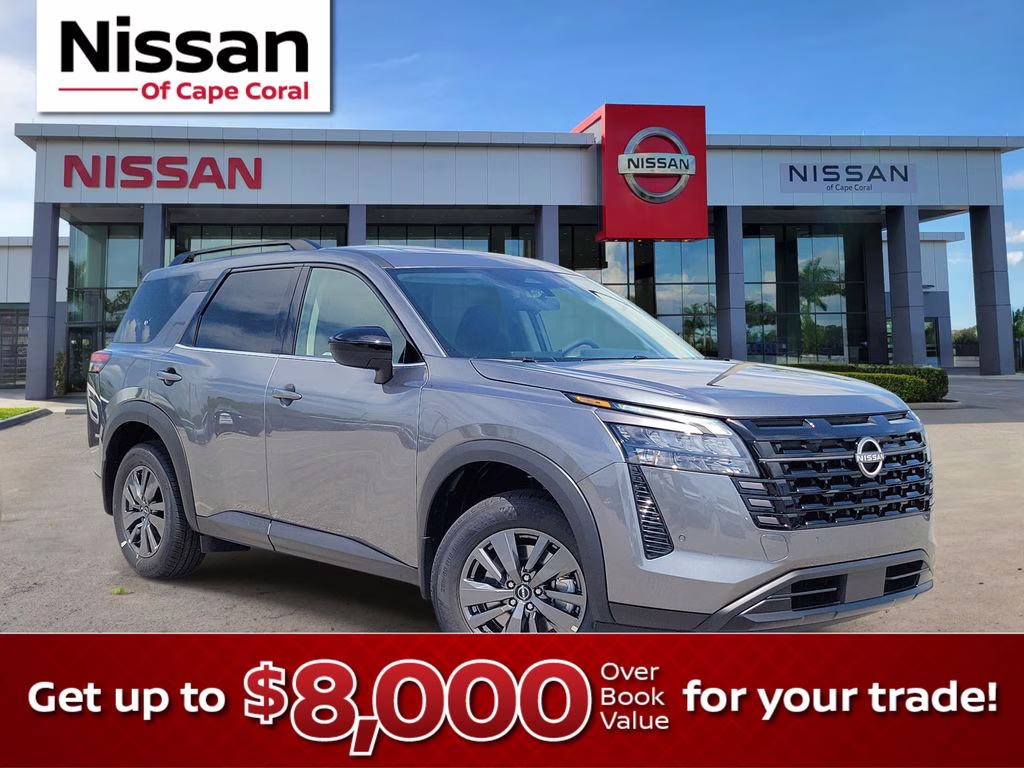 2026 Gun Metallic Nissan Pathfinder SV FWD SUV