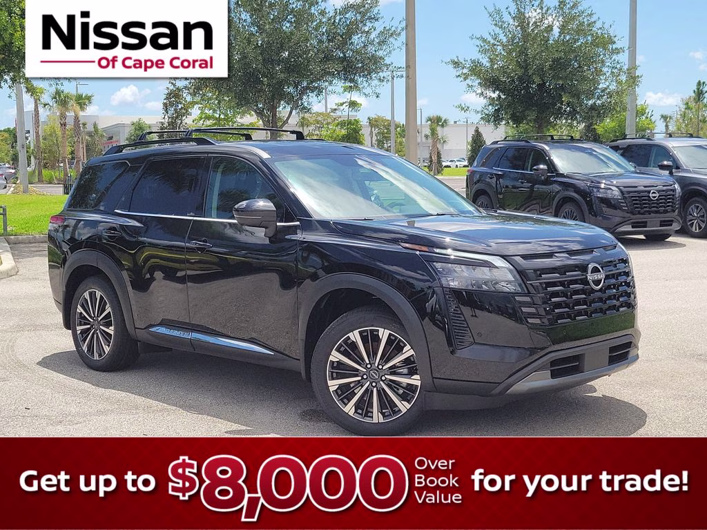 2026 Super Black Nissan Pathfinder Platinum FWD SUV