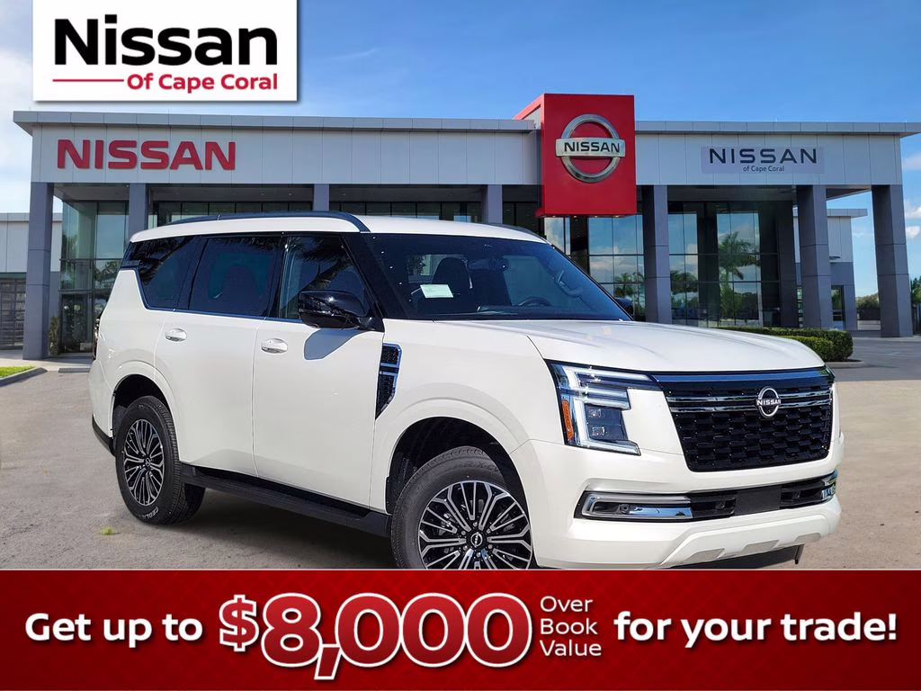 2026 Aspen White Tricoat Nissan Armada SL RWD SUV