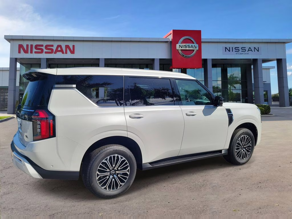 2026 Aspen White Tricoat Nissan Armada SL RWD SUV