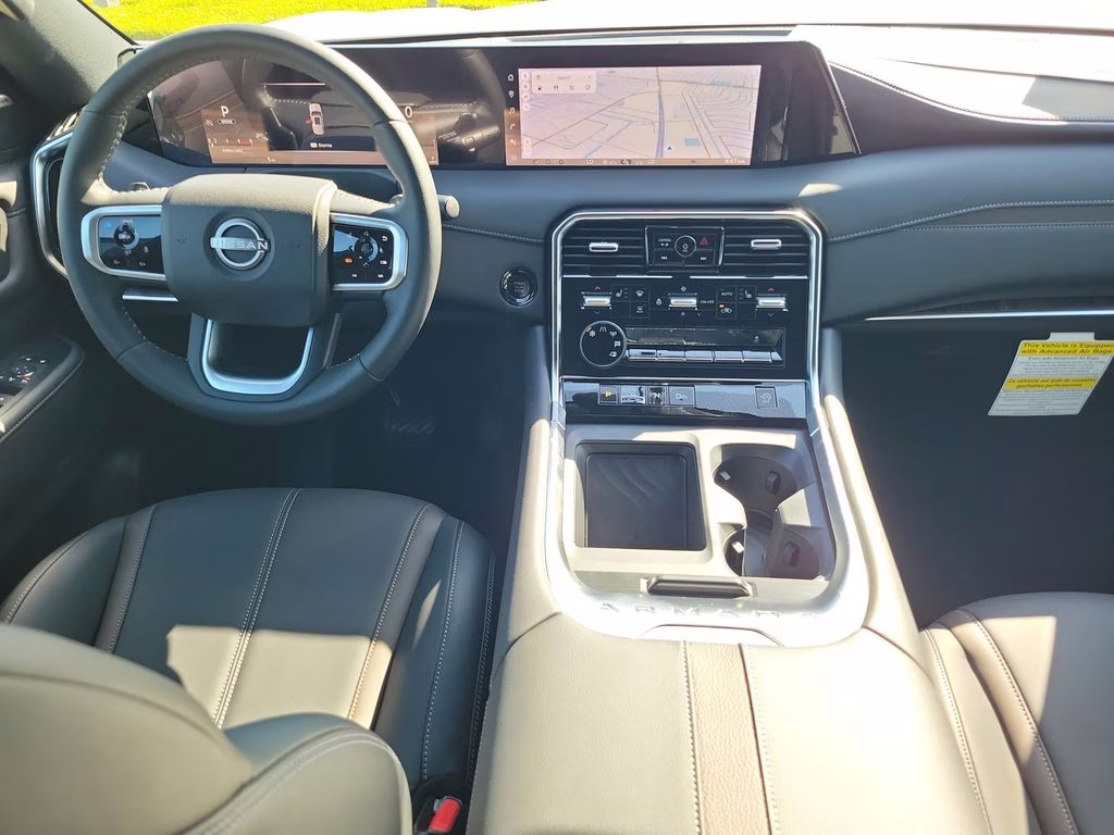 2026 Aspen White Tricoat Nissan Armada SL RWD SUV
