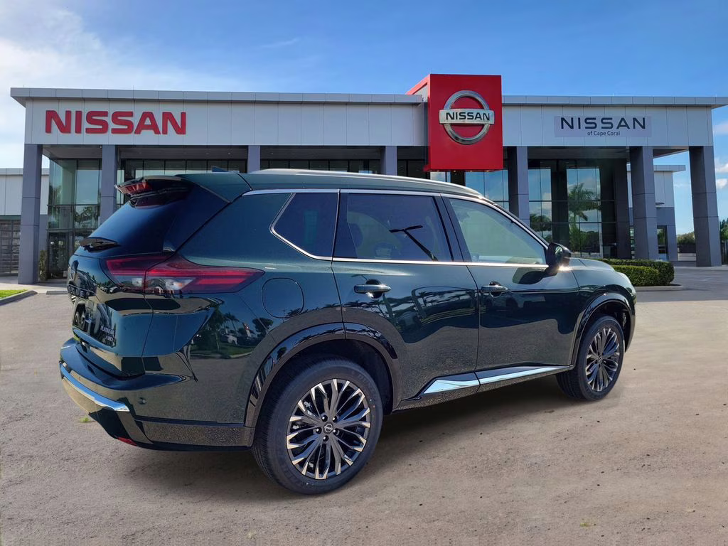 2026 Obsidian Green Nissan Rogue Platinum AWD SUV