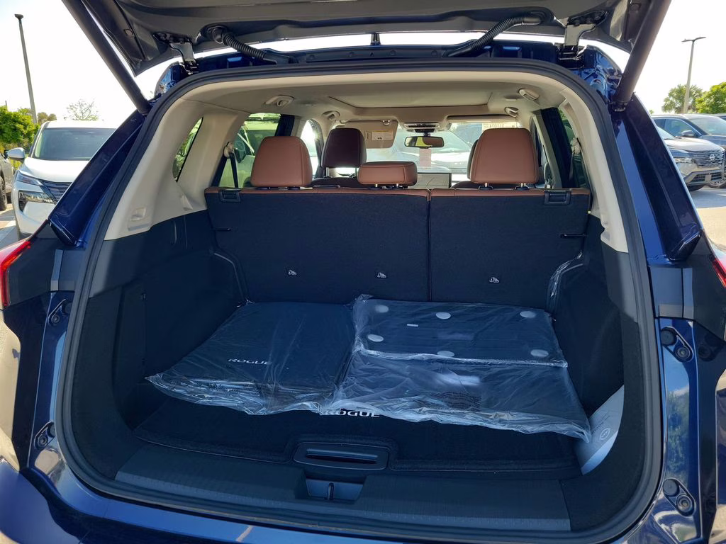 2026 Deep Ocean Blue Nissan Rogue Platinum AWD SUV