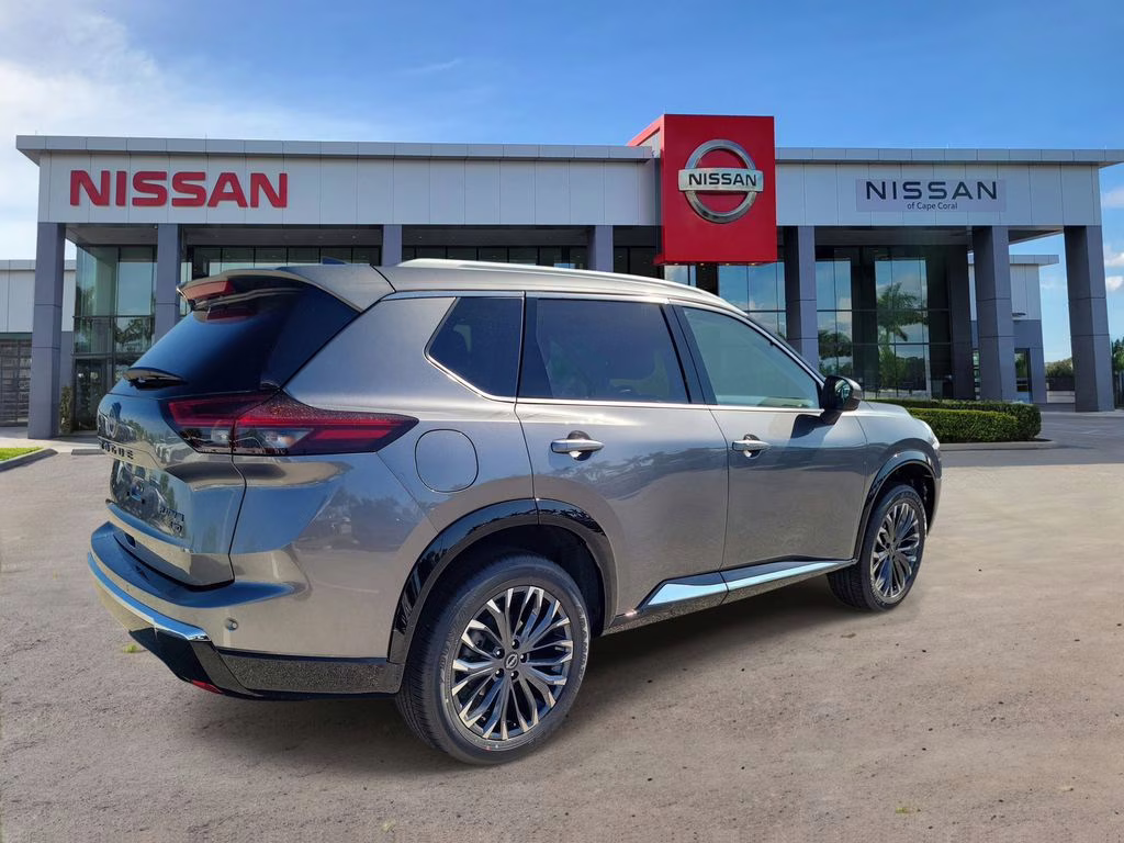 2026 Gun Metallic Nissan Rogue Platinum AWD SUV