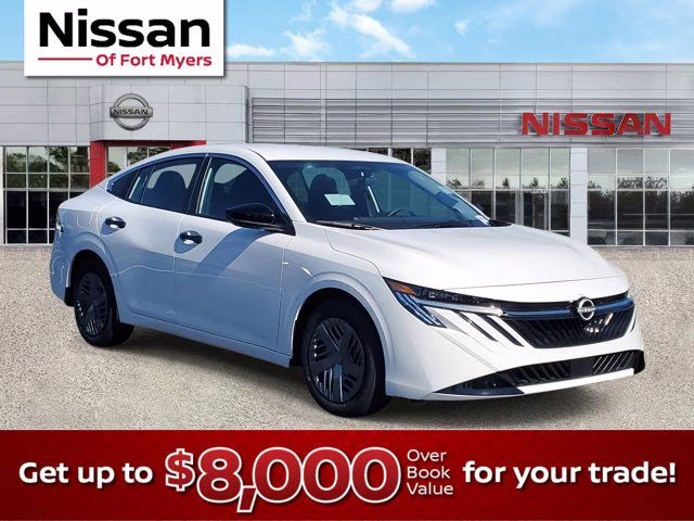 2026 Fresh Powder Nissan Sentra S FWD Sedan