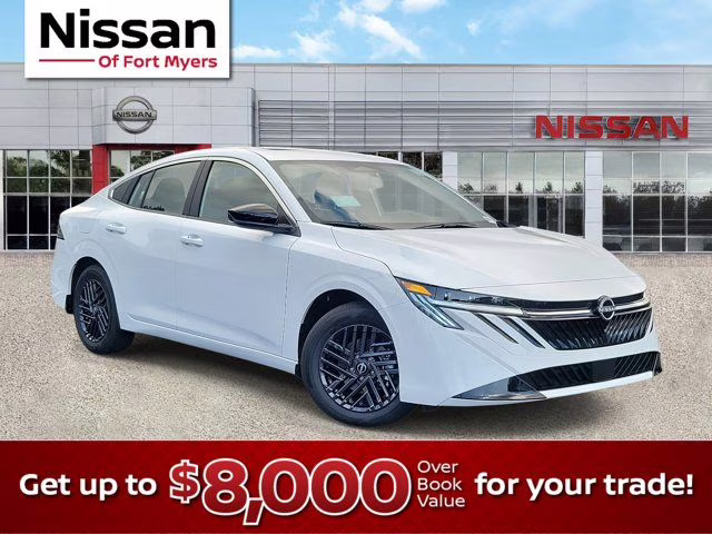 2026 Fresh Powder Nissan Sentra SV FWD Sedan