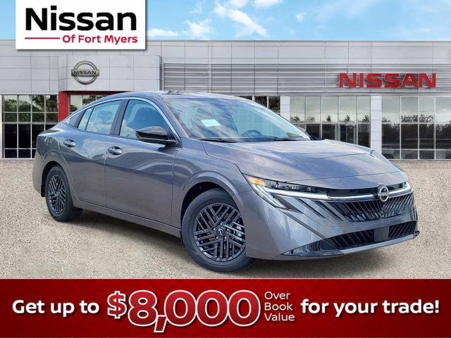 2026 Gun Metallic Nissan Sentra SV FWD Sedan