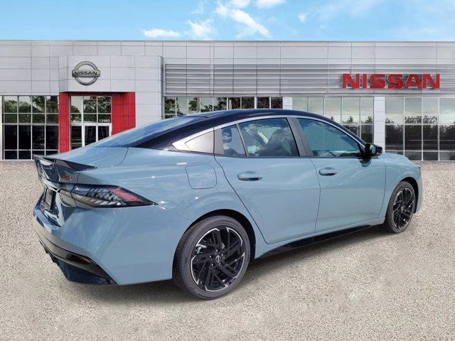 2026 Atlantic Gray/Super Black Nissan Sentra SR FWD Sedan