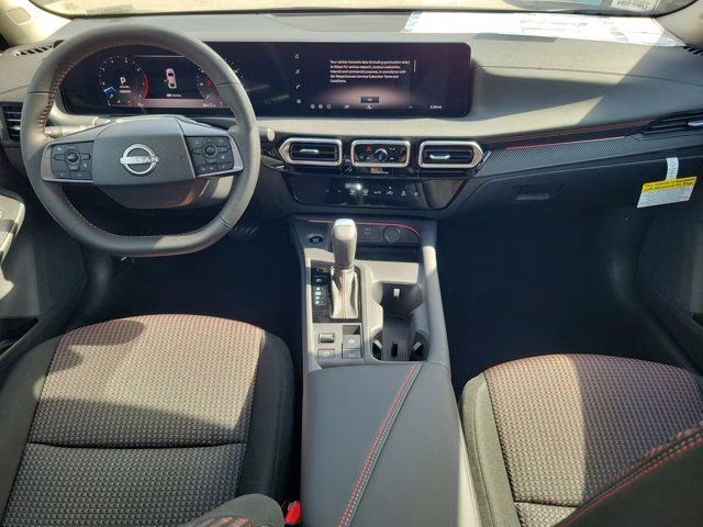 2026 Atlantic Gray/Super Black Nissan Sentra SR FWD Sedan