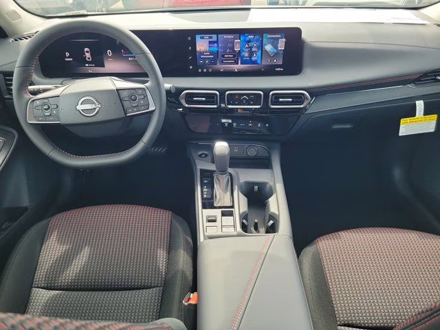 2026 Aspen White/Super Black Nissan Sentra SR FWD Sedan