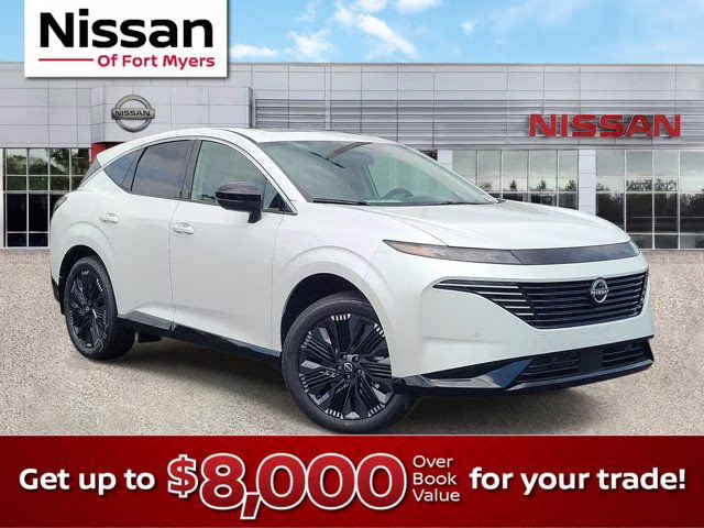 2026 Everest White Pearl Tricoat Nissan Murano Platinum AWD SUV