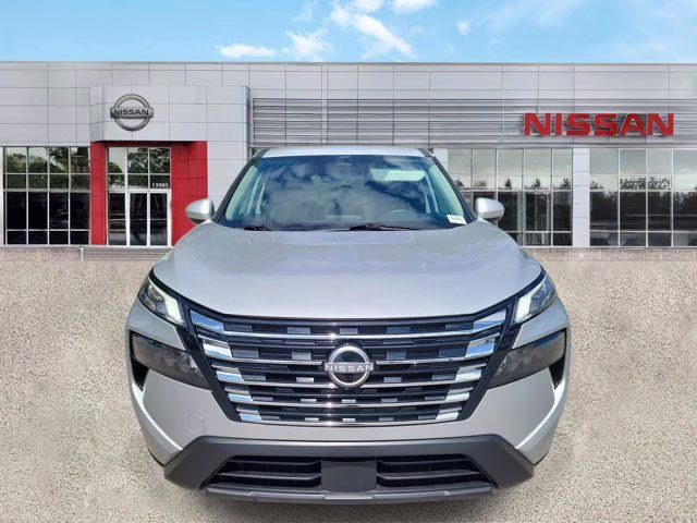 2025 Brilliant Silver Metallic Nissan Rogue SV FWD SUV