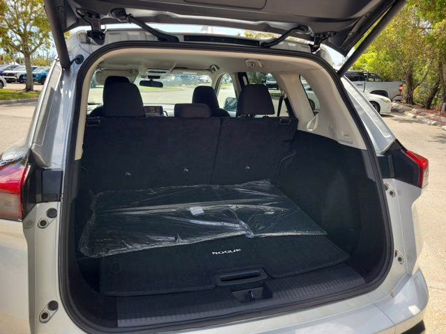 2025 Brilliant Silver Metallic Nissan Rogue SV FWD SUV