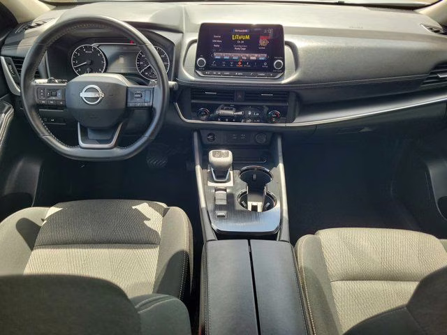 2025 Brilliant Silver Metallic Nissan Rogue SV FWD SUV