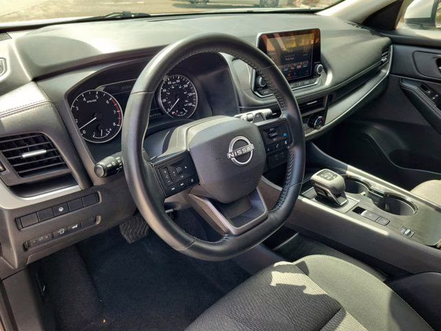 2025 Brilliant Silver Metallic Nissan Rogue SV FWD SUV