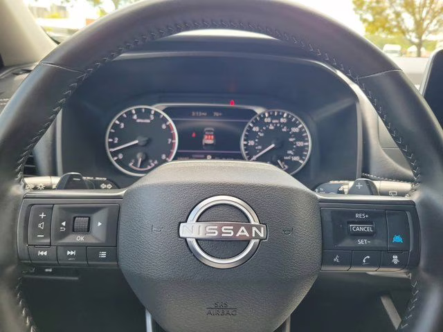 2025 Brilliant Silver Metallic Nissan Rogue SV FWD SUV