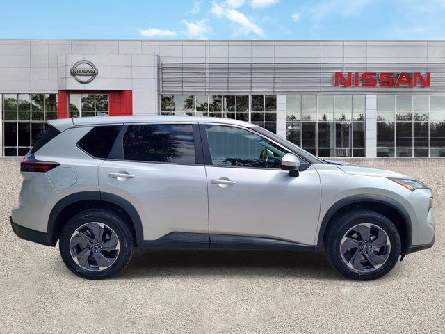 2025 Brilliant Silver Metallic Nissan Rogue SV FWD SUV
