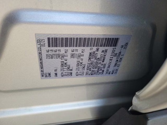 2025 Brilliant Silver Metallic Nissan Rogue SV FWD SUV