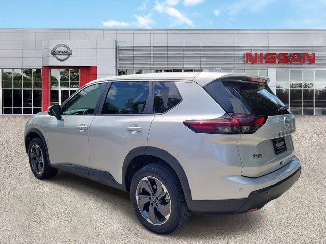 2025 Brilliant Silver Metallic Nissan Rogue SV FWD SUV