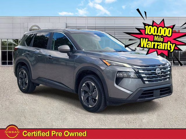 2025 Gun Metallic Nissan Rogue SV FWD SUV