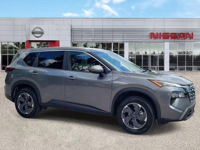 2025 Gun Metallic Nissan Rogue SV FWD SUV
