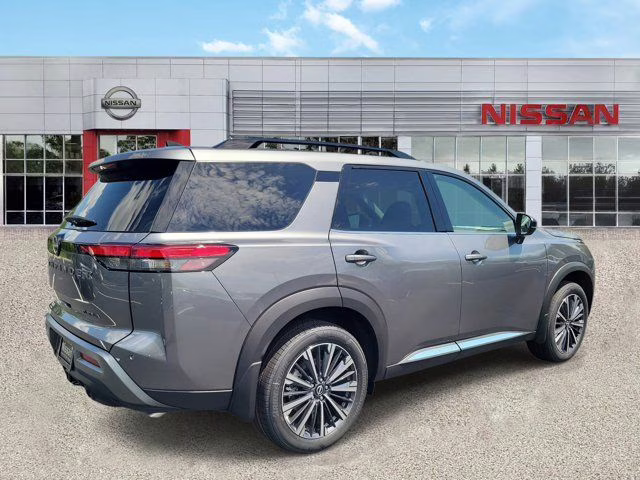 2026 Gun Metallic Nissan Pathfinder Platinum FWD SUV