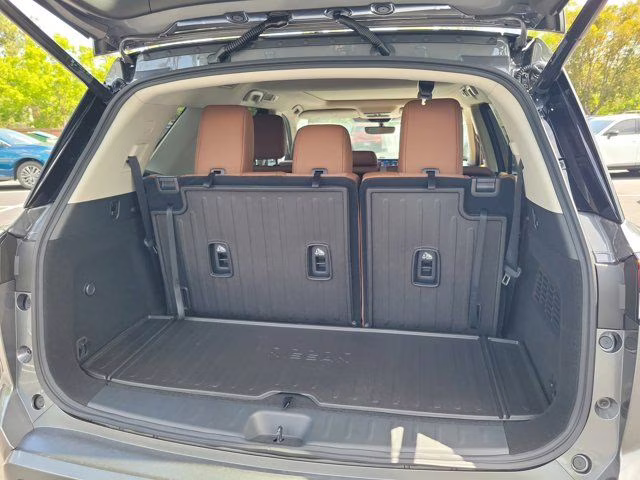 2026 Gun Metallic Nissan Pathfinder Platinum FWD SUV