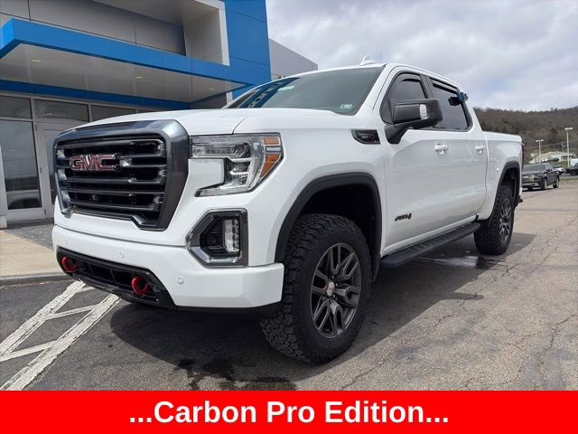2021 Summit White GMC Sierra 1500 AT4 4X4 Truck