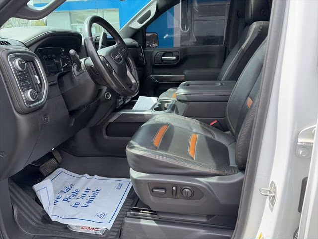 2021 Summit White GMC Sierra 1500 AT4 4X4 Truck