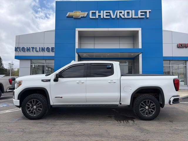 2021 Summit White GMC Sierra 1500 AT4 4X4 Truck