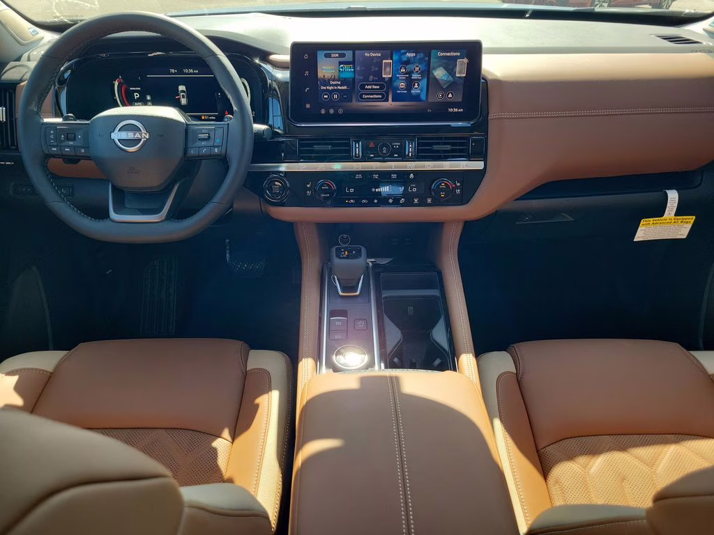 2026 Boulder Gray Pearl Nissan Pathfinder Platinum 4X4 SUV