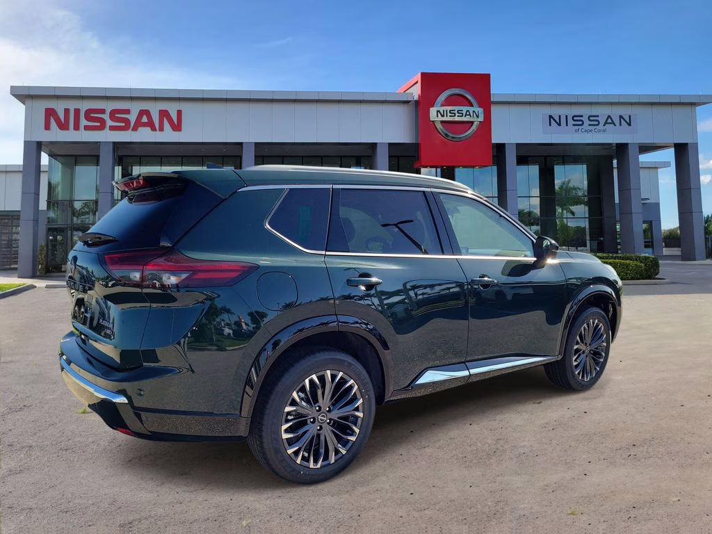 2026 Obsidian Green Nissan Rogue Platinum AWD SUV