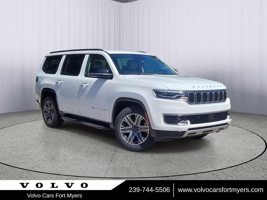 2024 Bright White Clearcoat Jeep Wagoneer Series II 4X4 SUV