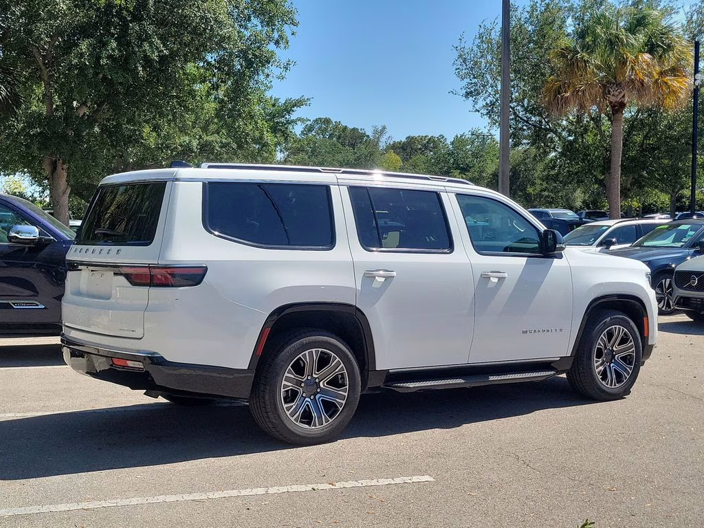 2024 Bright White Clearcoat Jeep Wagoneer Series II 4X4 SUV
