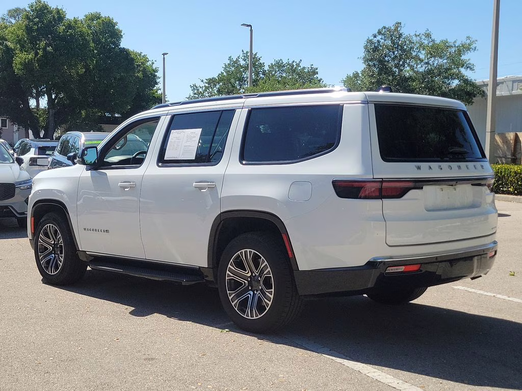 2024 Bright White Clearcoat Jeep Wagoneer Series II 4X4 SUV