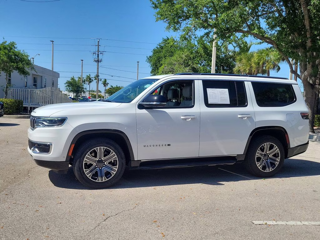 2024 Bright White Clearcoat Jeep Wagoneer Series II 4X4 SUV