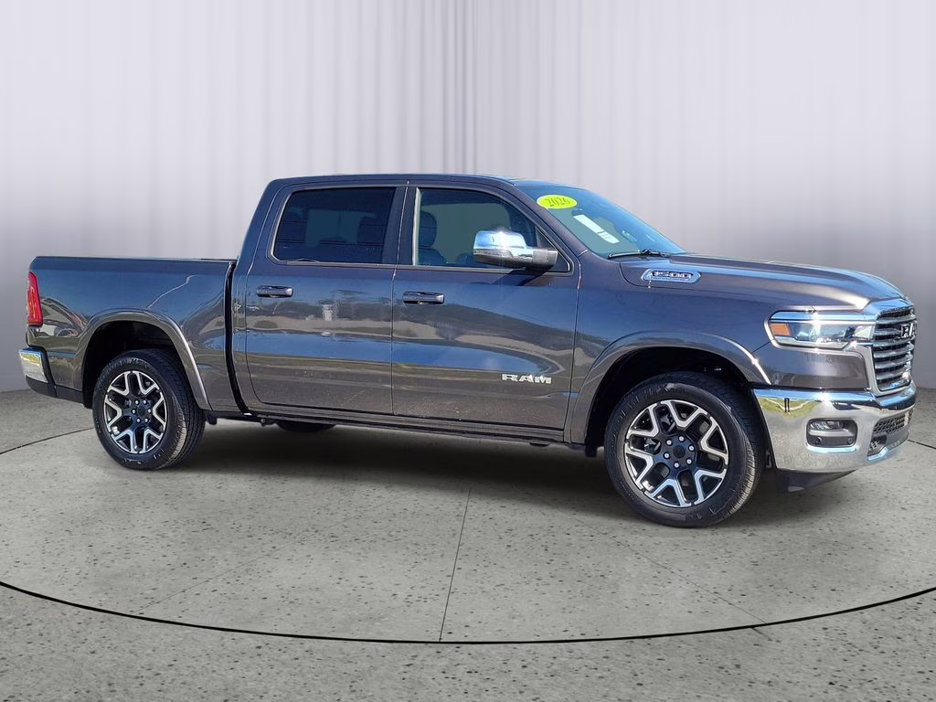 2026 Granite Crystal Metallic Clearcoat Ram 1500 Laramie 4X4 Truck
