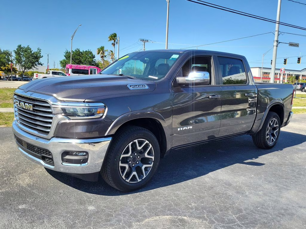2026 Granite Crystal Metallic Clearcoat Ram 1500 Laramie 4X4 Truck